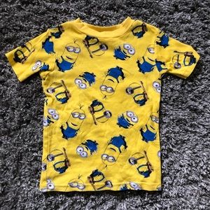Kids Minions Pajama Shirt